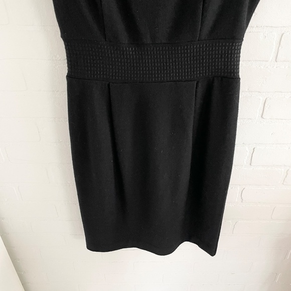 Banana Republic Y2K Mini Dress LBD Wool Business Casual Old money Minimalist 2 - Picture 6 of 15